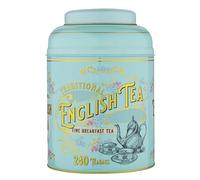 Vintage Vittoriano: barattolo di tè con 240 bustine di tè English Breakfast