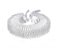 Vintage Vittoriano Rinascimenti Collo Volant Girocollo Stage Performance Collare Per Storico A Tema Occasione Rinascimento Fair Attire, bianco, Taglia unica