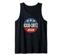 Vintage Vote Alexandria Ocasio-Cortez President 2028 AOC Canotta