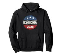Vintage Vote Alexandria Ocasio-Cortez President 2028 AOC Felpa con Cappuccio