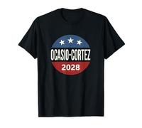 Vintage Vote Alexandria Ocasio-Cortez President 2028 AOC Maglietta