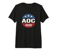 Vintage Vote Alexandria Ocasio-Cortez President 2028 AOC Maglietta Premium