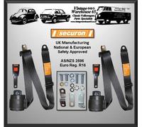 Vintage Warehouse 65 Anteriore 3 Punto Inerzia Totalmente Automatico Cintura Kit