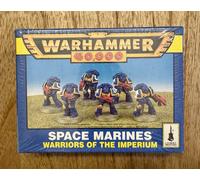 Vintage Warhammer 40k Space Marine Warriors of the Imperium 2nd nuovo con...