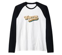 Vintage Warren Nome Personalizzato Warren Maglia con Maniche Raglan