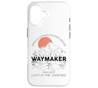 Vintage Waymaker Promise Keeper Miracle Worker Christian Custodia per iPhone 16