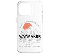 Vintage Waymaker Promise Keeper Miracle Worker Christian Custodia per iPhone 16 Pro