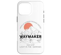Vintage Waymaker Promise Keeper Miracle Worker Christian Custodia per iPhone 16 Pro Max