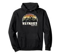 Vintage Waymaker Promise Keeper Miracle Worker Christian Felpa con Cappuccio