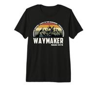 Vintage Waymaker Promise Keeper Miracle Worker Christian Maglietta Premium