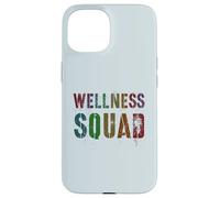 Vintage Wellness Squad Salute Yoga Rocks Infermiera Trainer Palestra Custodia per iPhone 15