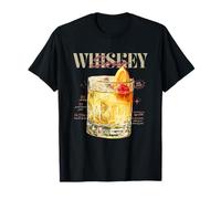 Vintage Whisky Sour Drink O'Clock Cocktail Tropicale Maglietta