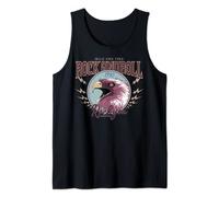 Vintage Wild and Free Rock you Eagle Flying Rock & Roll Canotta