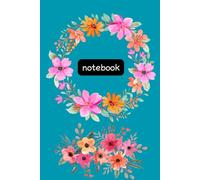 Vintage Wild Flower Botanical Plant Notebook: - Lined Journal for Kids, Students & Adults - 6" x 9", 120 Pages