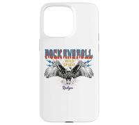 Vintage Wild Spirit Rock you Eagle Flying Rock & Roll Custodia per iPhone 15 Pro Max