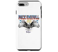 Vintage Wild Spirit Rock you Eagle Flying Rock & Roll Custodia per iPhone 7 Plus/8 Plus