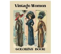 Vintage Women Coloring Book