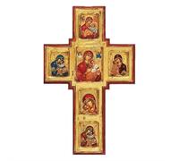 Vintage Wooden Jesus Christ Wall Cross,Retro Jesus Christ Wall Cross Decor,Handmade Rustic Home Decor with JesusCarving,Realistic Hanging Catholic Crucifix,Christian Gift for Easter Home,Church