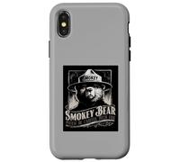 Vintage WPA Smokey Bear Retro 1940's Style Custodia per iPhone X/XS