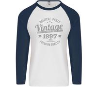 Vintage Year 29 Anni Compleanno 1997 Uomo L/S Maglietta Baseball