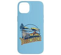 Vintage Yellowstone National Park Retro 80's Style Graphic Custodia per iPhone 14 Plus