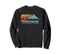Vintage Yellowstone National Park Retro Felpa