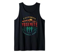 Vintage Yosemite National Park California USA Escursioni Canotta