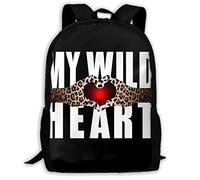 Vintage Zaino Per Le Scuole My Wild Heart Backpack Eleganti Zaino Per La Scuola Per Escursionismo, Scuola, Studenti, 42X32X14Cm
