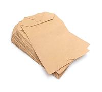 Vintageparts - Sacchetti di carta in marrone, 9 x 5 x 21 cm, 24 pezzi, calendario dell'Avvento, fai da te, regalo personalizzato, sacchetto di carta, sacchetto di carta
