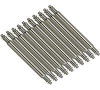 VintageTime - 10 perni per cinturino da 1,5 mm, in acciaio inox, 18 mm, 20 mm, 22 mm, 20 mm., Vintage