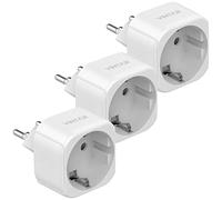 VINTAR 3PC Adattatore da Viaggio Svizzero, Adattatore da Viaggio da Germania/UE a Svizzera per Svizzera, Maldive, Ruanda, Liechtenstein Adattatore da Viaggio Tipo J, Approvato CE