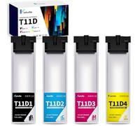 Vintella T11D Cartucce Compatibili per Cartuccia Epson T11D1 T11D2 T11D3 T11D4 Compatibili per Epson Workforce Pro WF-C5390DW BAM WF-C5890DWF BAM WF-C5390DN (4 Confezioni)
