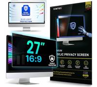 VINTEZ Filtro privacy per computer in acrilico da 27 pollici compatibile con iMac da 27" (2012-2020) - 612 x 384 mm - Cornice per monitor da appendere