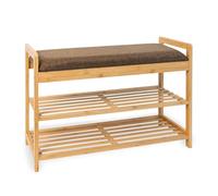 VINTHERA Moa Panca scarpiera con contenitore 70 x 30 x 50 cm Bamboo