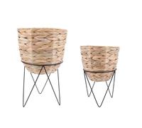 VINTHERA Moa - Set di 2 supporti con vasi da fiori 25 x 40 cm - 20 x 30 cm