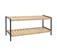 VINTHERA Scarpiera con 2 altezze 69 x 24,5 x 31 cm Bamboo