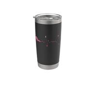 Vintner Uva Vino Rosso Heartbeat Bicchiere termico in acciaio inox doppia parete
