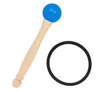 VINTORKY 1 Set Di Campane Di Cristallo Bacchette Musicali Xilofono Microfoni Pad Segnapunti Campanella Sonora Gong Braccio Campana Strumento Supporto Per Microfono Basso