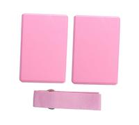 VINTORKY 1 set Yoga per Donne Kit Completo con Fascia e Rosa Accessori Fitness Leggeri e Resistenti per Esercizi Yoga e Stretching Facile Trasportare e Utilizzare