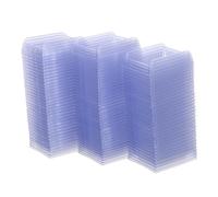 VINTORKY 100 Pezzi Stampo Cassetta per Istologia, Base per Incorporamento in Laboratorio, Dimensioni 2.5x4 Cm, per Preparazione Campioni Patologici