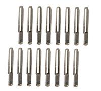VINTORKY 16 Pezzi Pioli in Metallo per Corda Dell’arpa e Lira, Chiodi di Fissaggio Resistenti e Lucidi, Accessori per Strumenti Musicali a Corde come Dulcimer, Guzheng e Clavicembalo
