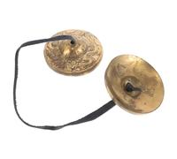 VINTORKY 1paio Campane Tingsha Per Pratiche Spirituali Strumenti Percussivi Per Meditazione e Danza Per Cerimonie e Performance Culturali