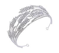 VINTORKY 1pezzi Sposa in Stile Barocco Tiara Decorazione Per Copricapo Matrimonio Accessorio Per Abito Nuziale