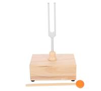 VINTORKY 1set Diapason Legno Con Mallet e Cassa Risonante Per Yoga e Meditazione Suono Caldo e Strumento Per Rilassamento e Tecniche Di Guarigione