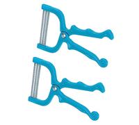 VINTORKY 1set Epilatore Facciale Manuale Strumenti Di Rimozione Pelo Design Ergonomico e Portatile Inossidabile e Facile Da Usare Per Viso e Labbro Senza Batteria