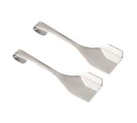 VINTORKY 2 Pezzi Tagliaburro e Tagliapane in Acciaio Coltello da Cucina Non Appiccicoso Affetta e Formaggio con Design Ergonomico per Uso e Mancino