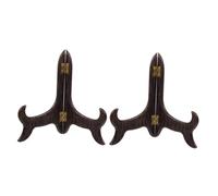 VINTORKY 2 Pezzi Tea Cake Display Rack Resin Tea Storage Stand for Home Desktop Artworks Plates Photos Exhibition Elegant And Lightweight