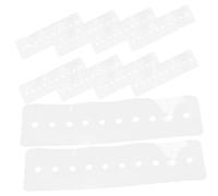 VINTORKY 20pezzi Protezioni Per Scudi Termici Distanziatori Multiforo Per Extension Per Capelli Kit Di Strumenti Protezione Per Colla e Cuscinetti Per Extension Adesivo Per Modelli Per Pr