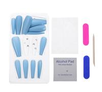 VINTORKY 24 Pezzi Unghie Finte in Abs Resistenti e Adatte a Diverse Misure, per Decorazioni Unghie Eleganti, per Appuntamenti nel Weekend e Vita Quotidiana