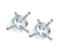 VINTORKY 2pezzi Estrattore Acciaio Per Rimozione Ventilatori Utensile Per Smontaggio Ruote Di Vento Per Pulizia Elettrodomestici Strumento Manuale Durevole e Facile Da Usare